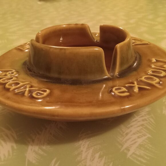 Expo 67 ashtray made in Canada poterie laurentienne - Picture 3 of 3